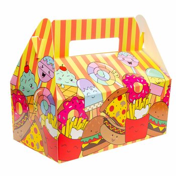 Pudełka na Menu Fastfood - 22,5 x 12 x 9,5 cm (24 sztuki)