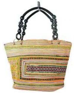 Art.nr: 97737 - B-FAIR Torebka Beads Czarny/Tęcza (1 szt.)