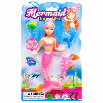 Lalka Syrenka MERMAID na Karcie (12 szt.)