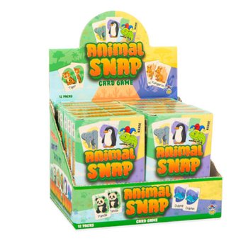 GRA KARCIANA ANIMAL SNAP - ZWIERZĘTA 36 KART - W DISPLAYU (12 SZT.)
