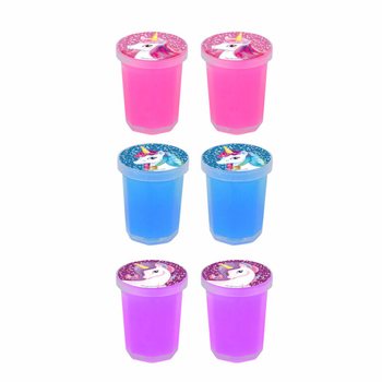 Małe Slime Jednorożec w Pojemniczkach (6 szt.)