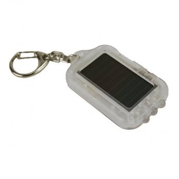 BRELOK SOLARNY Z DIODĄ LED - PRZEZROCZYSTY (20 szt.)