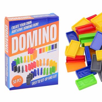 Zestaw Domino - 50 Klocków w Pudełku Prezentowym