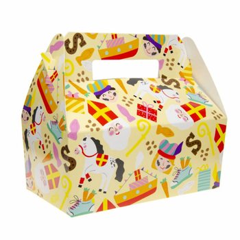 PUDEŁKO NA MENU SINTERKLAAS - 22.5 x 12 x 9.5 cm (24 szt.)