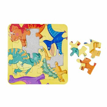 Mix Puzzli Dinozaury - 14x14 cm (50 szt.)