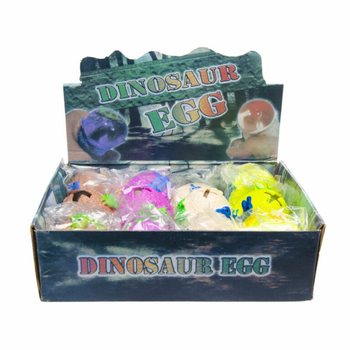 Gniotek Jajko Dinozaura w Displayu (12 sztuk)