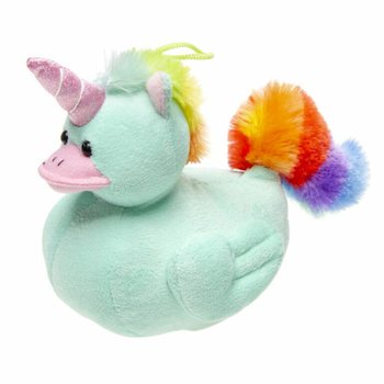 PLUSZOWY UNIDUCKZ - JEDNOROŻEC KACZKA - MIX KOLOR&Oacute;W - 12x24x17 CM (8 szt.)