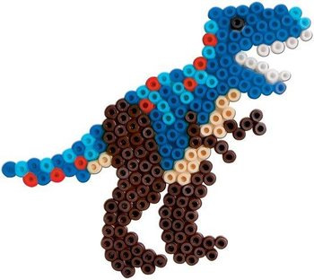 Koraliki do prasowania SES model T-Rex (1 szt.)