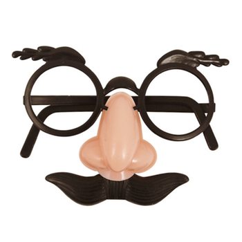 IMPREZOWE OKULARY DLA DZIECI Z WĄSAMI (12 szt.)