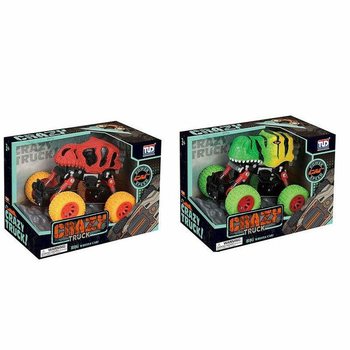 Duże Monster Trucki Dinozaury Pull Back - Zestaw Prezentowy (2 szt.)