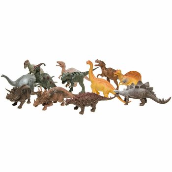 DUŻE DINOZAURY - FIGURKI W WYSTAWIACZU (12 szt.)