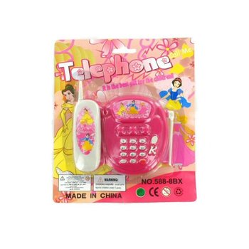ZABAWKOWY TELEFON DLA DZIECI Z MUZYKĄ (6 szt.)