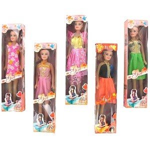 LALKA BEAUTY GIRL - MODEL 3 (6 szt.)