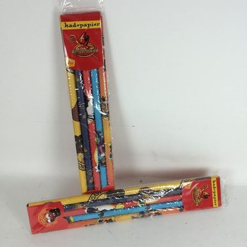 5-częściowy Zestaw Papieru do Pakowania 'De Club van Sinterklaas'