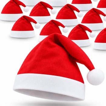 STANDARDOWE CZAPKI MIKOŁAJA - XMAS CAP (12 szt.)