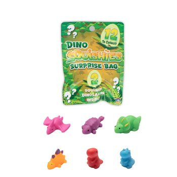 Blind Bag / Torebka Niespodzianka - Dinozaury Squishy (24 szt.)