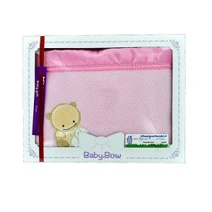 KOCYK POLAROWY BABY BOW - RÓŻOWY