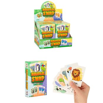GRA KARCIANA ANIMAL SNAP - ZWIERZĘTA 36 KART - W DISPLAYU (12 SZT.)