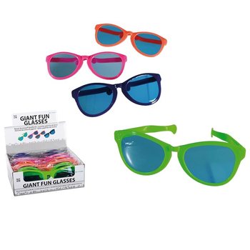 MEGA WIELKIE ŚMIESZNE OKULARY (12 szt.)