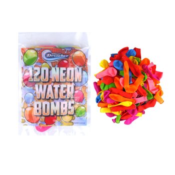 120x BALONY NA WODĘ W TOREBCE W DISPLAYU (24 szt.)