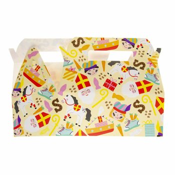 PUDEŁKO NA MENU SINTERKLAAS - 22.5 x 12 x 9.5 cm (24 szt.)