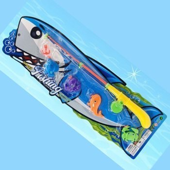 MAGNETYCZNA GRA W ŁOWIENIE RYB NA KARCIE - 16x53x3,5 cm (12 szt.)