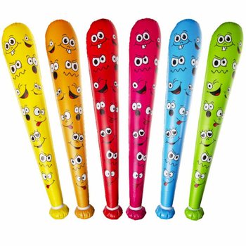 Duża Nadmuchiwana Pałka Smiley - 85cm
