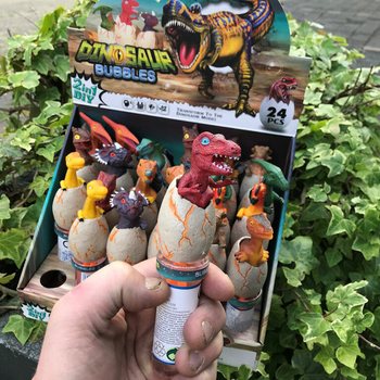 Bańki Mydlane Miecz Dinozaur 3D (24 sztuki w displayu)