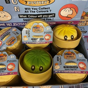 RAGE - Squishy Bun Dumplings DUŻE - ONE SET PU FOAM SQUISHY EDITION (12 szt.)