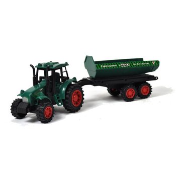TRAKTOR Z PRZYCZEPĄ W DISPLAYU (12 szt.)