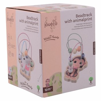 JOUECO&reg; Drewniana Przeplatanka Zwierzątka - Od 12 Miesięcy