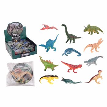 ANIMAL WORLD - DINOZAURY W EKSPOZYTORZE (36 szt.)