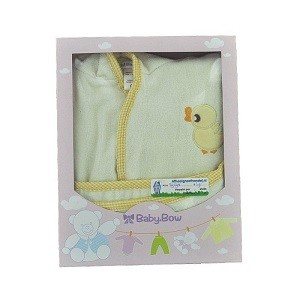 Szlafrok Dziecięcy BABY BOW Żółty | Hurtownia B2B