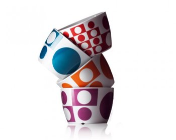 MENU - VERNER PANTON 4-częściowy Zestaw Miseczek 12 cm (1 szt.)