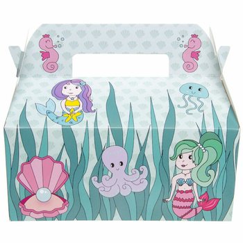 Pudełko na Menu dla Dzieci Syrenka - 22,5 x 12 x 9,5 cm (24 szt.)