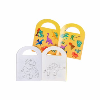 Kolorowanki Dinozaury z Naklejkami (48 sztuk)