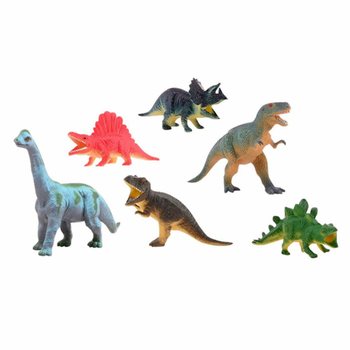 ANIMAL WORLD - Zestaw Dinozaur&oacute;w (6 Figurek)