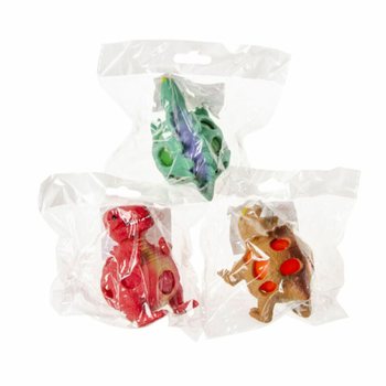 Gniotek dinozaur w siatce (Squishy Mesh) - Display (12 szt.)