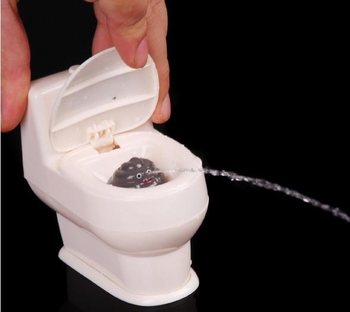 Zabawny Pistolet na Wodę WC GADGET (24 szt.)