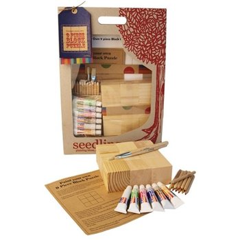 Zestaw Seedling - Zaprojektuj własne puzzle klockowe z 9 element&oacute;w