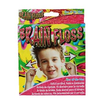 Brain Floss / Nić dentystyczna do mózgu - Śmieszny gadżet (24 szt.)