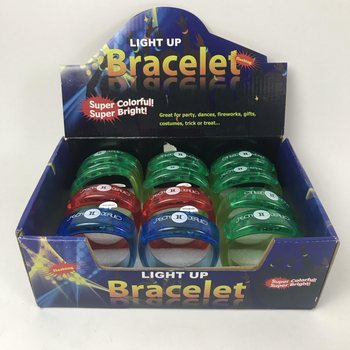 ŚWIECĄCE BRANSOLETKI LED (12 szt.)
