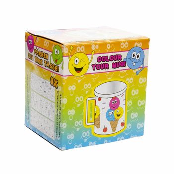 SMILEY - POKOLORUJ SW&Oacute;J WŁASNY KUBEK (2 szt.)