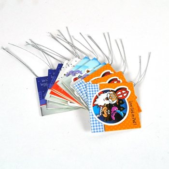 Etykiety Prezentowe Mikołajkowe Sinterklaas (Zestaw 12 szt.)