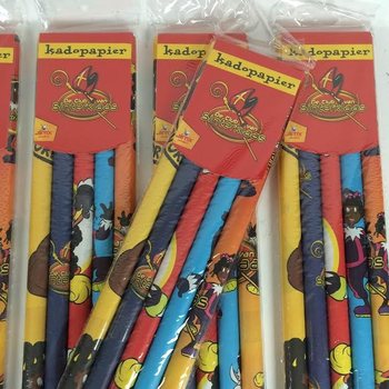 5-częściowy Zestaw Papieru do Pakowania 'De Club van Sinterklaas'