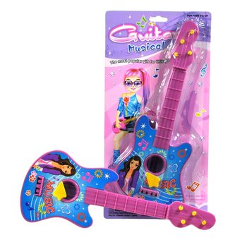 Zabawkowa Gitara na Karcie (6 szt.)