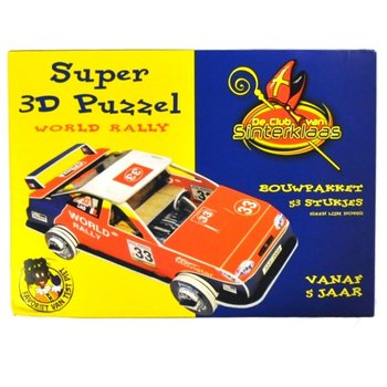 SUPER PUZZLE 3D "WORLD RALLY" (6 szt.)