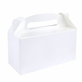 PUDEŁKO MENU - BIAŁE - 23x9.5x18 Cm (12 szt.)