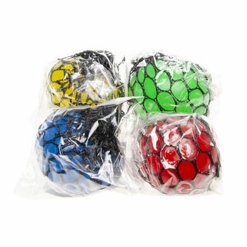 GNIOTEK SQUISHY MESH - Średnica: 5 cm - MIX JASNYCH KOLOR&Oacute;W W DISPLAYU (24 szt.)
