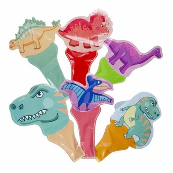 Samopompujące Balony Dinozaury do Ręki (48 sztuk)